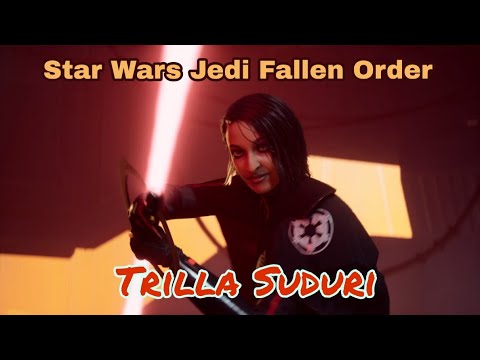 Star Wars Jedi Fallen Order - Trilla Suduri final boss fight (Jedi Master difficulty)
