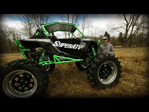 Mega RZR on 50" Tires | 8" GDP Portal Gear Lift | 10" Lift | River Run ATV Park | SuperATV