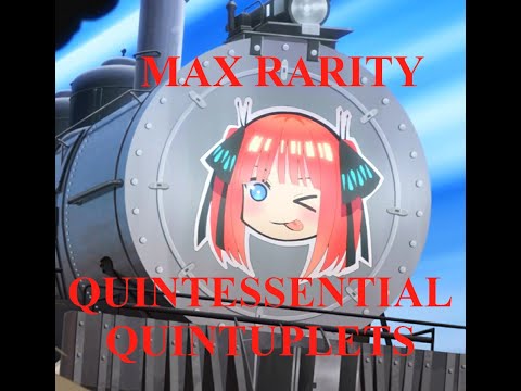 Weiss Schwarz MAX RARITY Quintessential Quintuplets Deck Tech