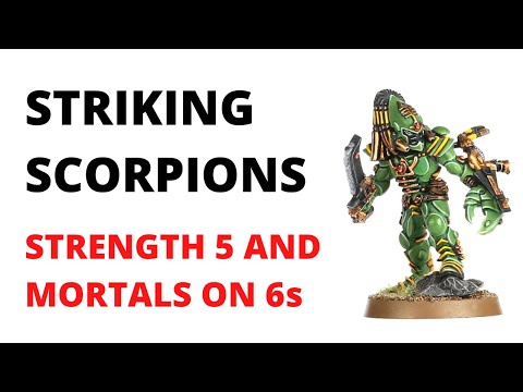 Striking Scorpions get Huge Damage Buffs - Leaked Datasheet Discussion