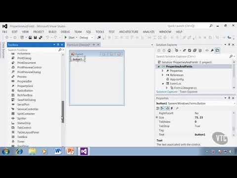 29 Properties and Fields pt 1 Programming in C Exam 70 483