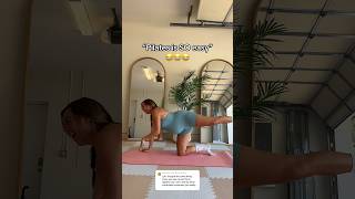 pov: you think Pilates is easy