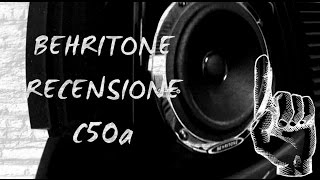 Video thumbnail for RECENSIONE Behritone c50a Behringer STUPORE ASSOLUTO by REAPERIANI