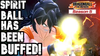 SPIRIT BALL IS FIXED NOW?!? The Tracking Buff Makes it Usable? - Dragon Ball The Breakers Season 5