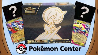 Opening a Pokémon Center Mega Evolution ETB