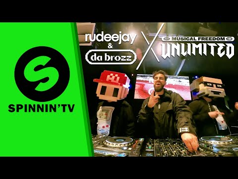 Rudeejay & Da Brozz - DJ Set on Spinnin' TV for Musical Freedom Unlimited