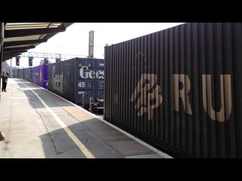 (HD) DRS 66434 passing Preston on 4S44 8th April 2013