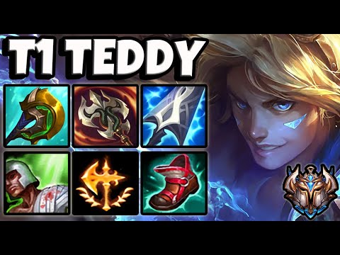 T1 Teddy EZREAL ADC vs VARUS - Patch 11.13 Ranked Korea ✅
