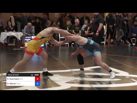 86 Kg Consi Of 8 #2 - Kyle Summers, Missouri Vs Owen Martin, Canada 0d92