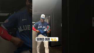 Jesús Sánchez loves a series win ‼️ #BlueJays