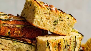 Zucchini Cheese Muffin Slab - GREAT big batch recipe!
