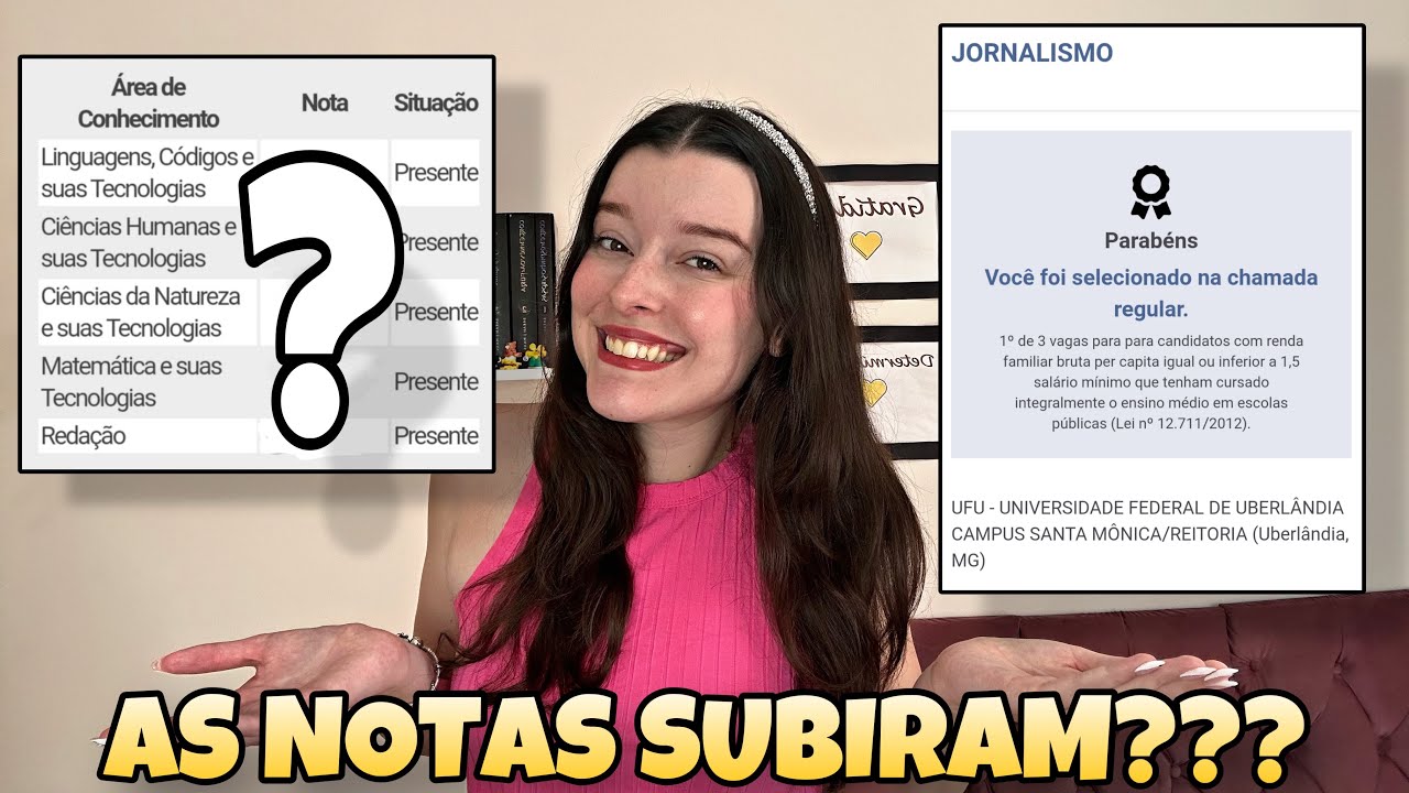 O QUE FAZER AGORA QUE A NOTA DO ENEM 2024 SAIU??? | As Notas do Enem 2024 Subiram?😱