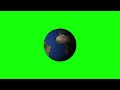 4k Planet Earth Green Screen Loop Animation 4K Footages GreenScreen Vfx