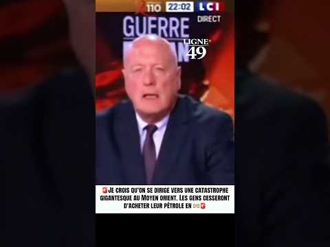 🚨Je crois qu’on se dirige vers une catastrophe gigantesque au Moyen orient.🚨