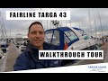 1999 Fairline Targa 43 Walkthrough Tour A Great Boat And A Classic Fairline Targa On Shaft Drives