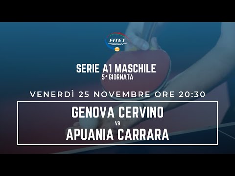 SERIE A1 M | Genova Cervino - Apuania Carrara