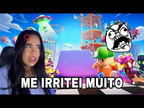 MINHA PRIMEIRA VEZ JOGANDO STUMBLE GUYS