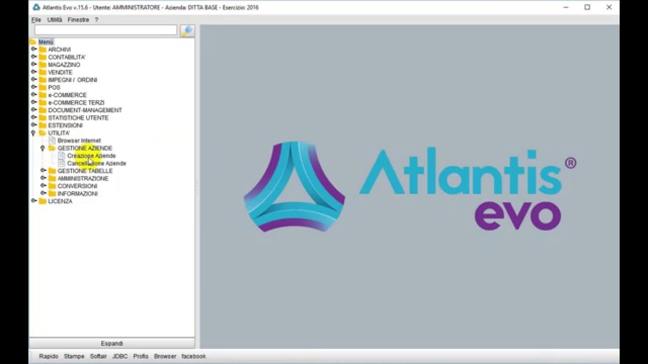 Come creare una nuova azienda – video tutorial
