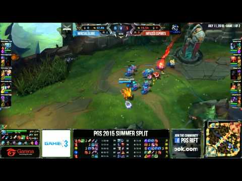 PGS 2015 SUMMER SPLIT GROUP STAGE W8 - MSKI vs INFZ