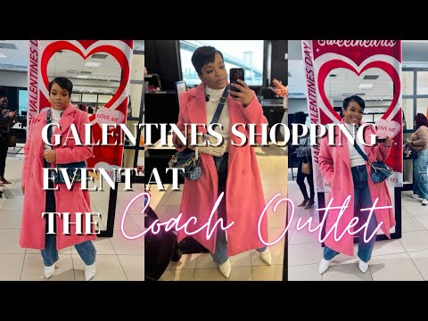 Coach Outlet Walkthrough for #Galentines 🩷✨