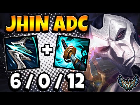 EPIC GAME Jhin ADC vs Miss Fortune / Patch 13.10 / KR Challenger / Season 13 🚀