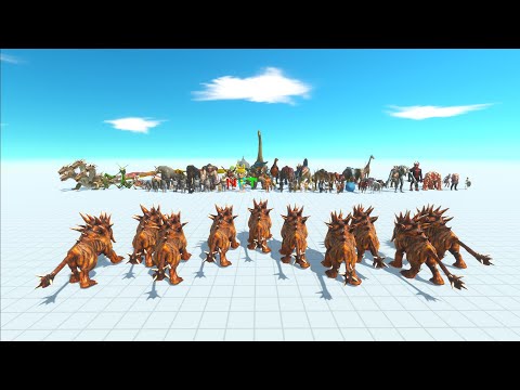 10 Hellhound vs Factions animal revolt battle simulator