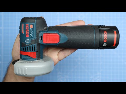 12 Volt Cordless Angle Grinder: Bosch Professional