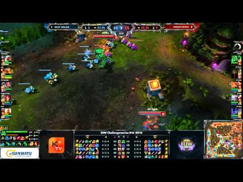 Inferno eSports Vs. Heavy Botlane Map 2 - RO16 - EUW Challenger Series #16