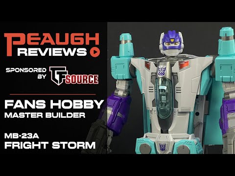 Video Review: Fans Hobby Master Builder - MB-23A FRIGHT STORM