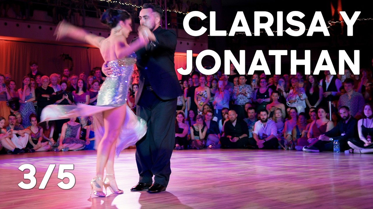 Jonathan Saavedra y Clarisa Aragon 3/5 @Belgrade Tango Encuentro 2025 - D'Arienzo - Cuatro Palabras