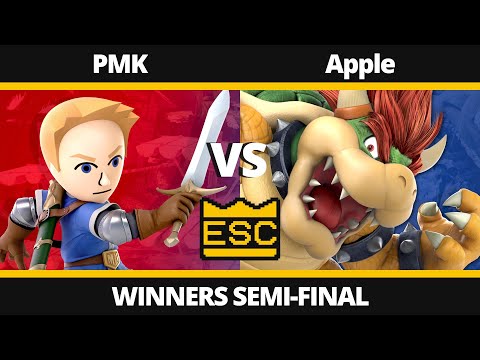 ESC 80 - Winners Semi-Final - PMK (Mii Swordfighter) Vs. Apple (Bowser) - SSBU Tournament