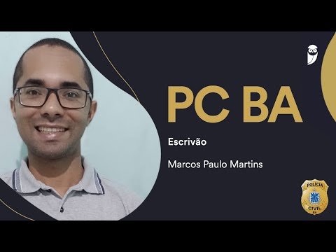 PC BA: chat with Marcos Paulo Martins, who passed the 39th place for Clerk. Check it out!
