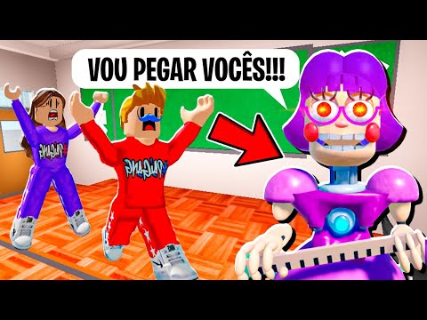 Evil Teacher! Escape from the Animatronics School! Roblox (Escape Miss Ani-Tron's Detention)