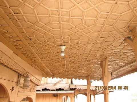 Exclusive Interior Decoration Of House Boat At Nageen Lake, Srinagar, India HD Video