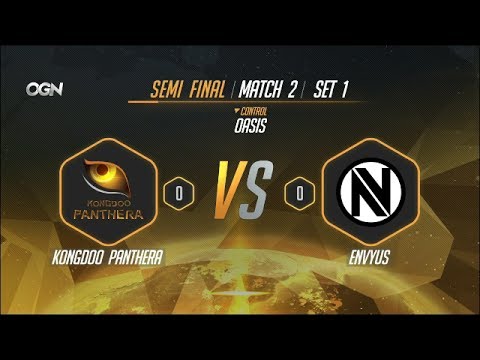 KongDoo Panthera vs EnVyUs (Part 1) | OGN OW APEX Season 3 [Semifinals]