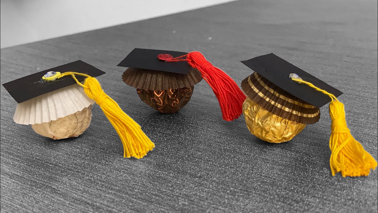 👨‍🎓👩‍🎓🎓 TOCCO LAUREA ROCHER con nappina fai da te (Cap with tassel DIY)