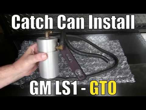 Elite Oil Catch Can Install - Pontiac GTO LS1 Engine