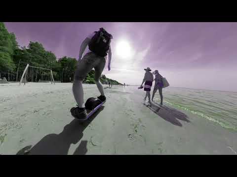 Onewheel XR beach ride in Tallinn, Estonia