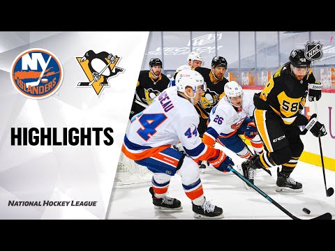 Islanders @ Penguins 2/18/21 | NHL Highlights