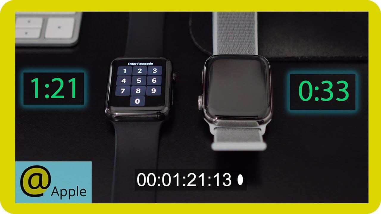 Boot Speed Test - Apple Watch Series 4