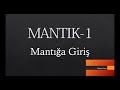 12. Sınıf  Mantık Dersi  Üç Değerli Mantık LYS Mantık konu anlatımıyla beraberiz. Videomuzda konu anlatımı sonrası 12 adet MEB Kazanım testi sorusu açıklıyoruz. konu anlatım videosunu izle