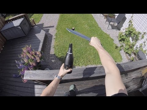 Sabrage Tutorial (POV)