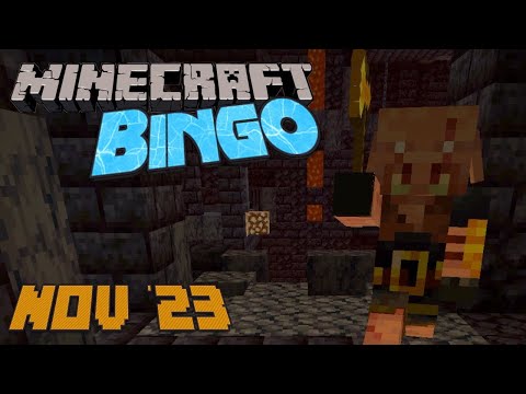 Minecraft Bingo Madness! November 2023 Highlights