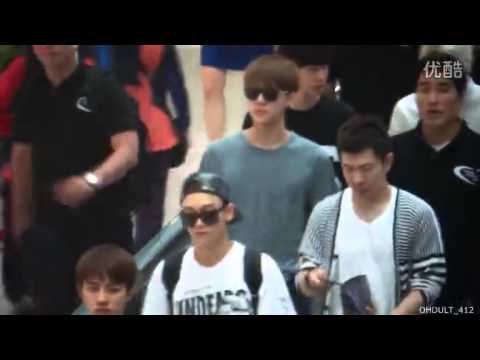 140628 EXO Sehun Icheon Airport to Chongqing
