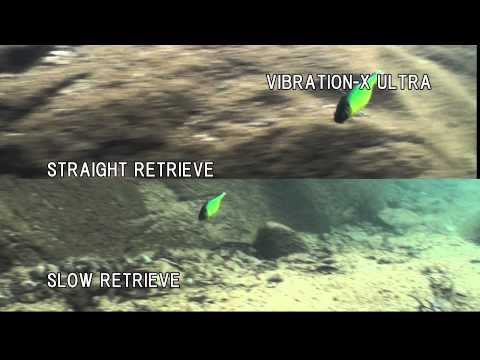 Megabass Vibration-X Rattlein 7.75cm 21g Bone Blue Back Chart S