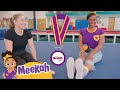 Meekah Learns A Gymnastics Routine 1 HOUR OF MEEKAH Educational Videos For Kids