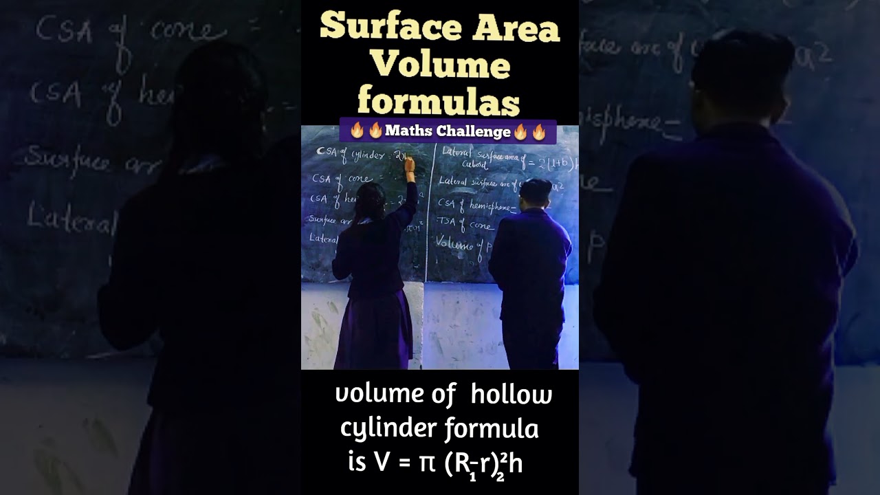 Surface area and volume formulas Class 10 #trending #class10 #shorts #short #trending #fun