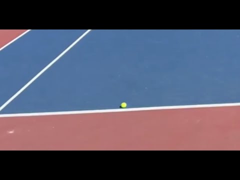 Challenge shot demonstration w/ SwingVision App on iPhone - GOHS v Murrieta Mesa H.S  4/23/2025