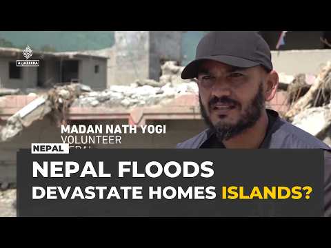 Nepal floods leave communities homeless as volunteers race to deliver aid