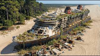 99 Year Old Abandoned Cruise Ship Transformed Into a Luxury Ocean Mansion